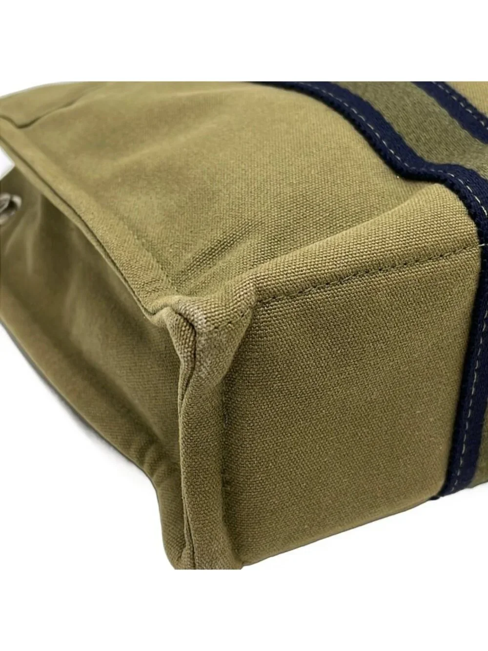 Hermes Tote Fourre Tout PM Khaki Dark Navy